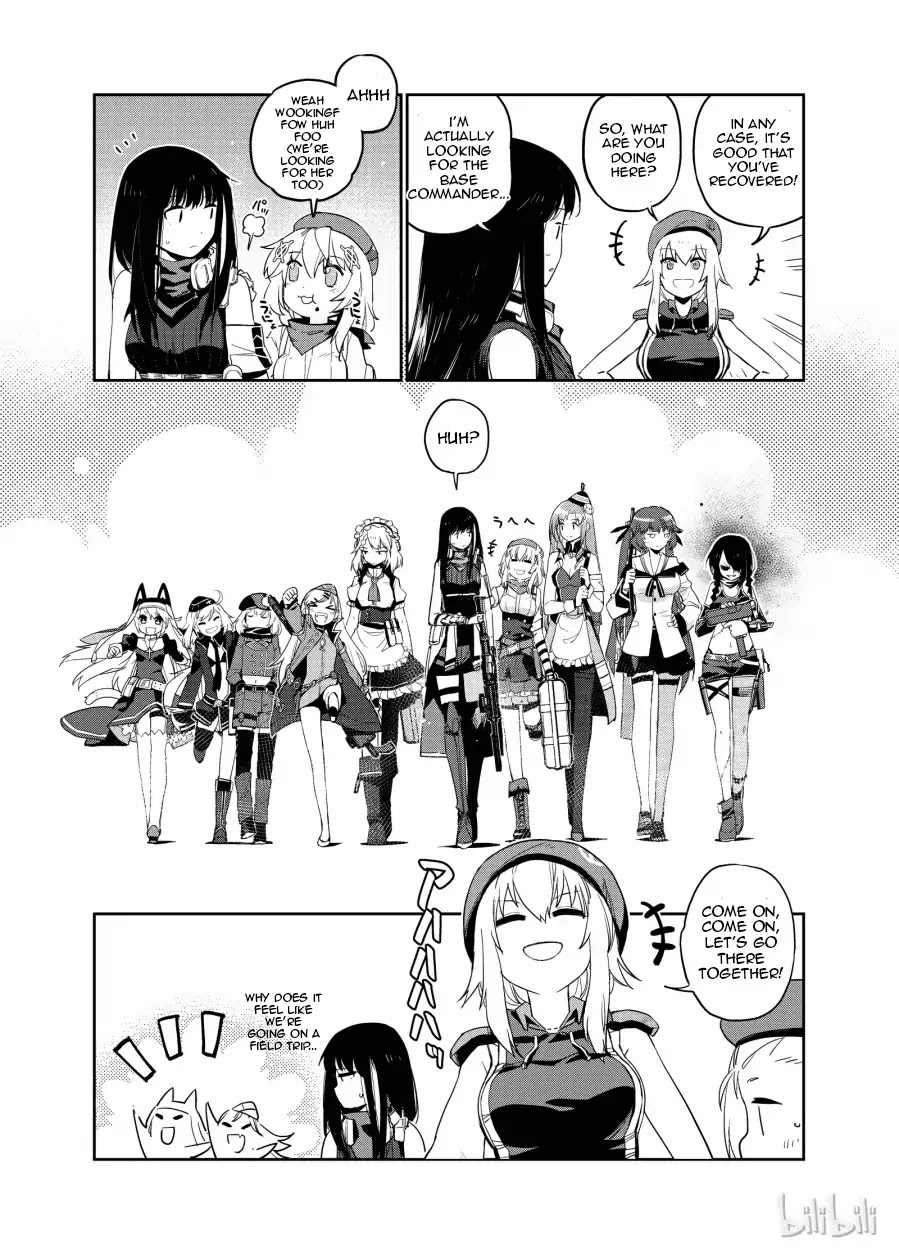 Girls' Frontline Chapter 4 page 11 - Chapter 4: Log. 004 S09 Frontline Branch