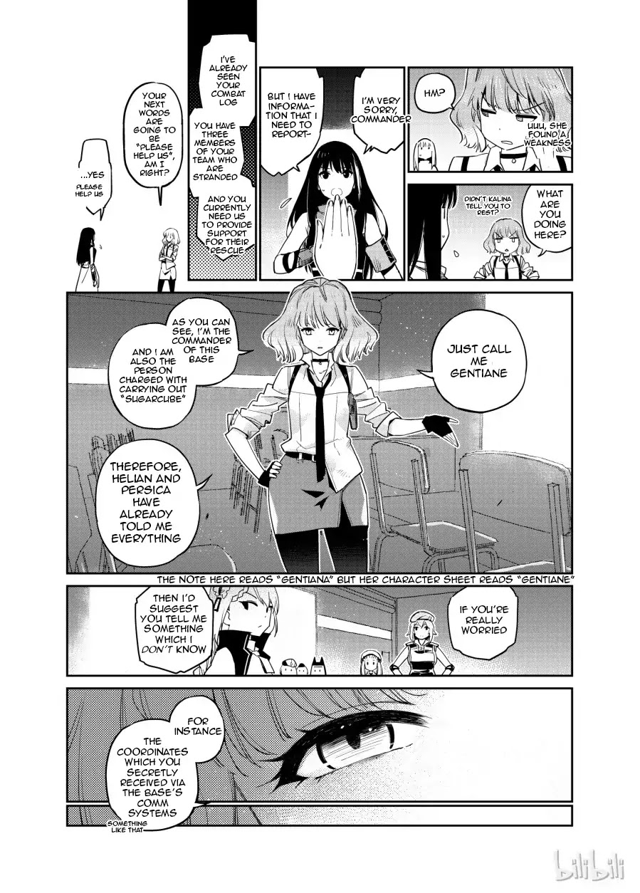 Girls' Frontline Chapter 4 page 13 - Chapter 4: Log. 004 S09 Frontline Branch