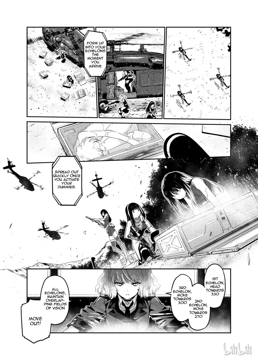 Girls' Frontline Chapter 4 page 15 - Chapter 4: Log. 004 S09 Frontline Branch