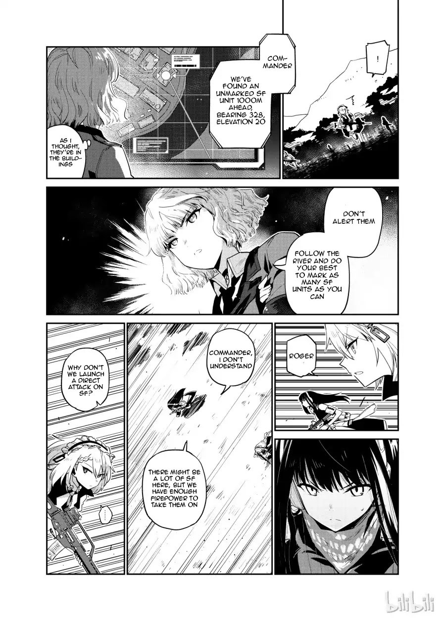Girls' Frontline Chapter 4 page 16 - Chapter 4: Log. 004 S09 Frontline Branch