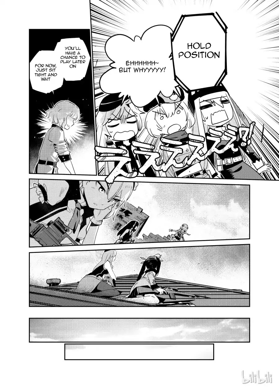 Girls' Frontline Chapter 4 page 18 - Chapter 4: Log. 004 S09 Frontline Branch