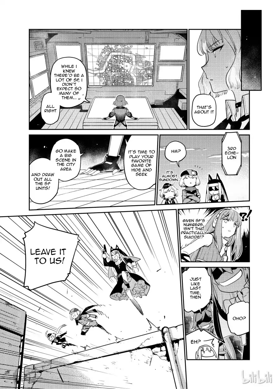 Girls' Frontline Chapter 4 page 19 - Chapter 4: Log. 004 S09 Frontline Branch