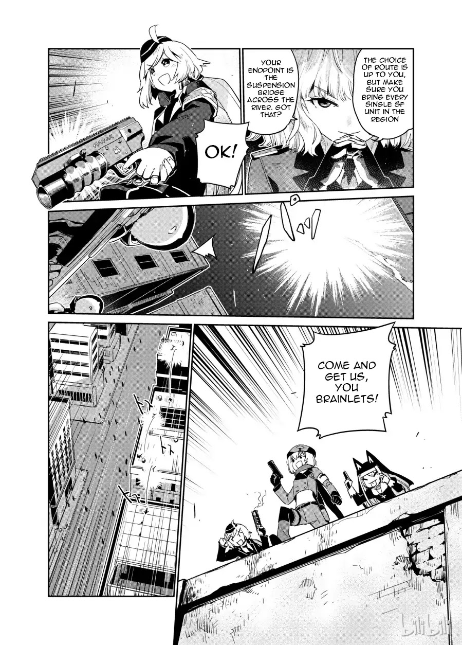 Girls' Frontline Chapter 4 page 20 - Chapter 4: Log. 004 S09 Frontline Branch