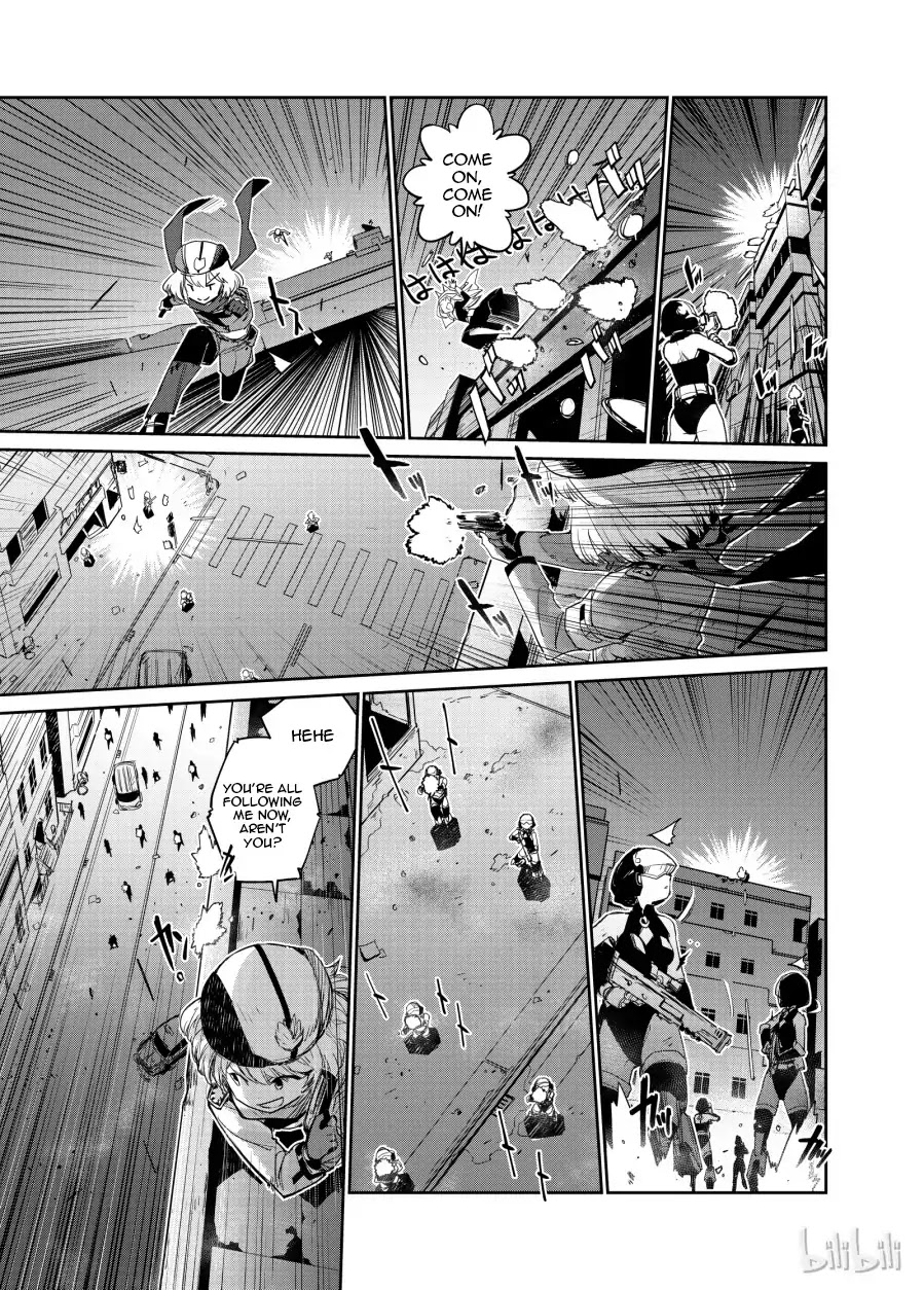 Girls' Frontline Chapter 4 page 21 - Chapter 4: Log. 004 S09 Frontline Branch