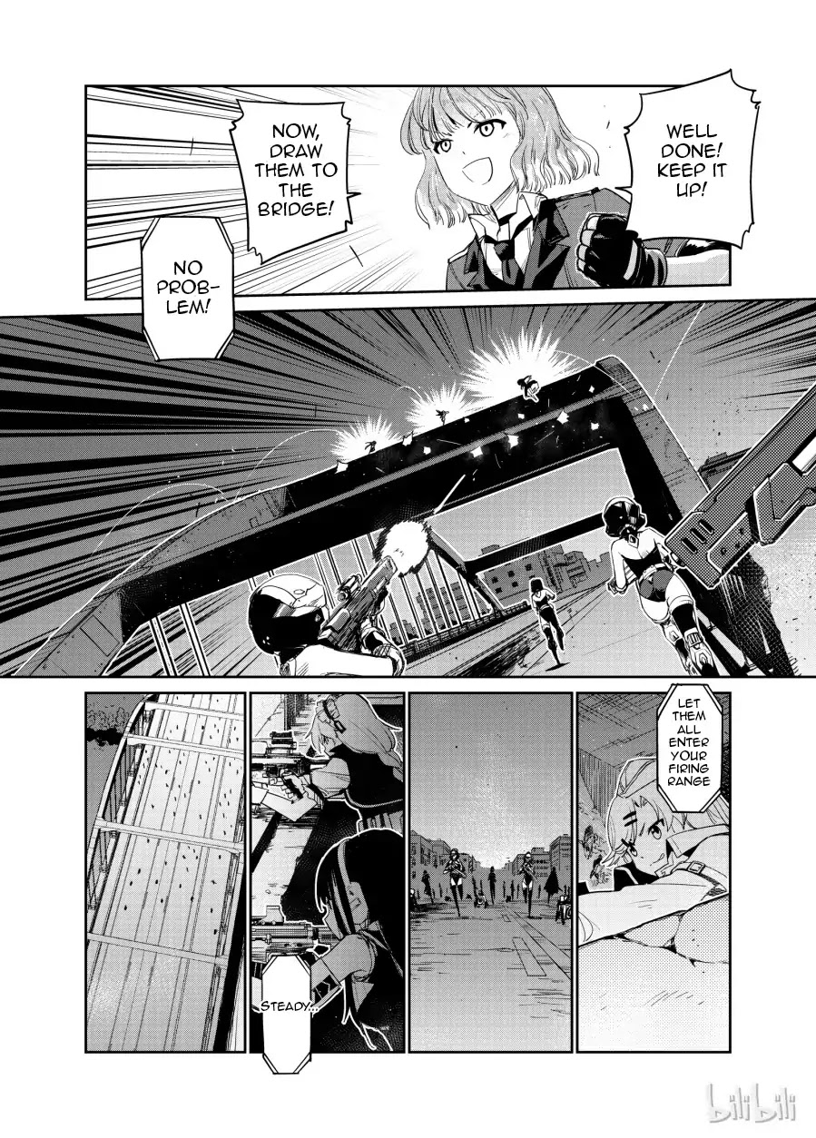 Girls' Frontline Chapter 4 page 22 - Chapter 4: Log. 004 S09 Frontline Branch