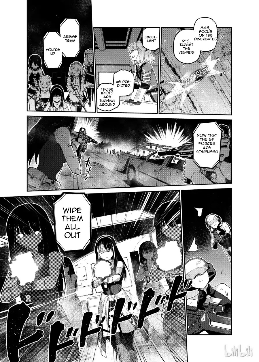 Girls' Frontline Chapter 4 page 25 - Chapter 4: Log. 004 S09 Frontline Branch