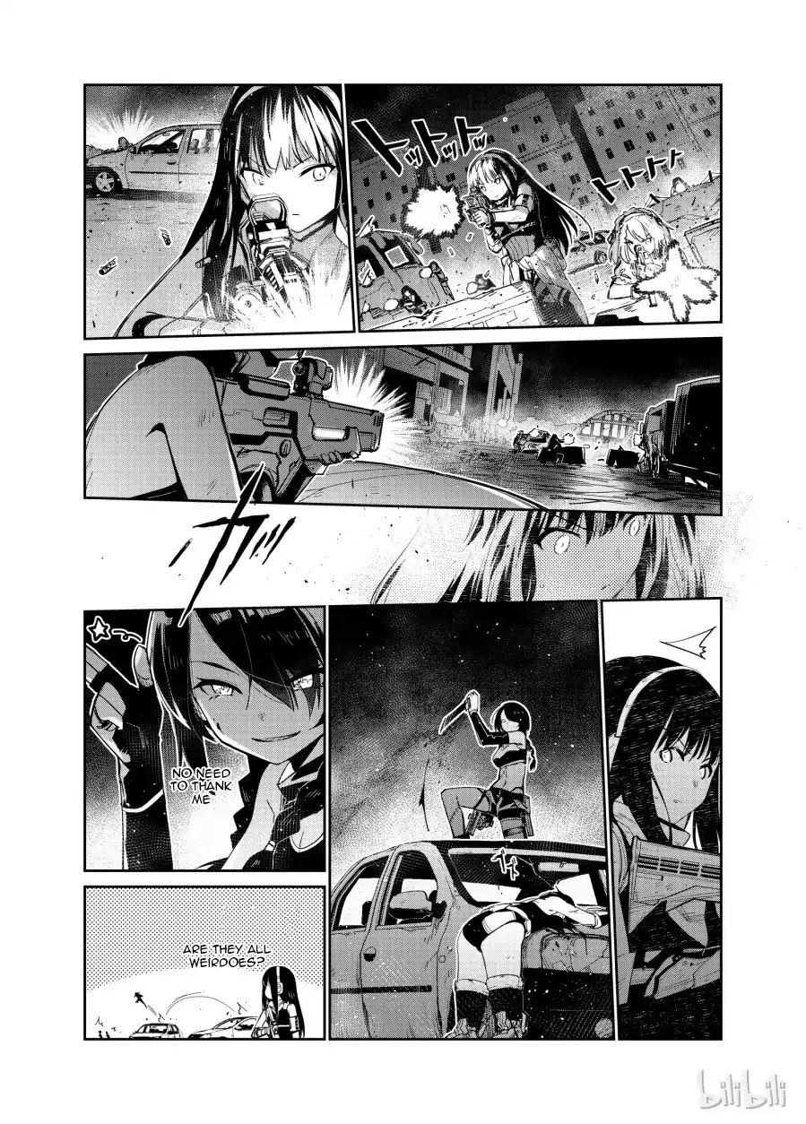 Girls' Frontline Chapter 4 page 26 - Chapter 4: Log. 004 S09 Frontline Branch