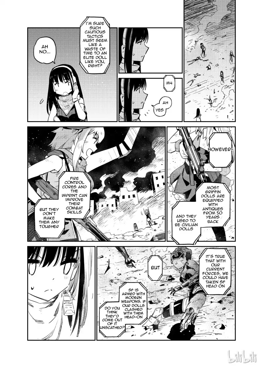 Girls' Frontline Chapter 4 page 28 - Chapter 4: Log. 004 S09 Frontline Branch