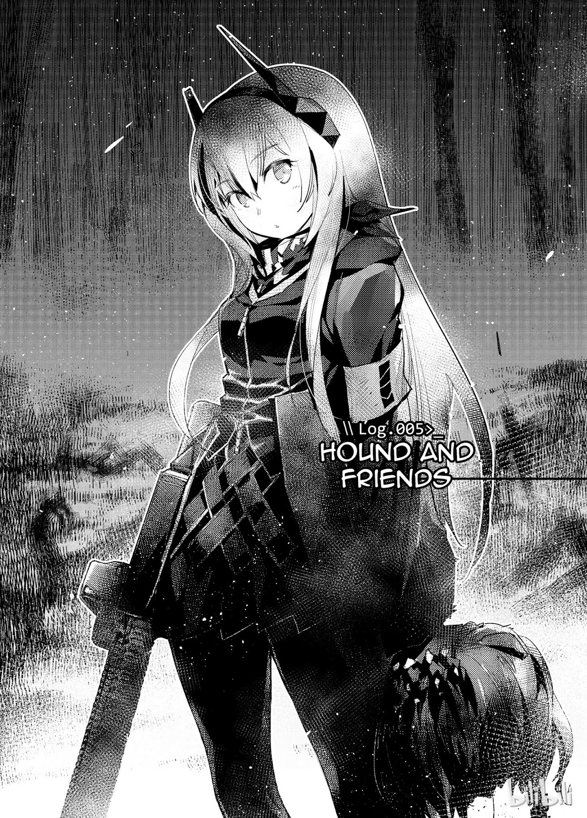 Girls' Frontline Chapter 5 page 1 - Chapter 5: Log. 005 Hound and Friends