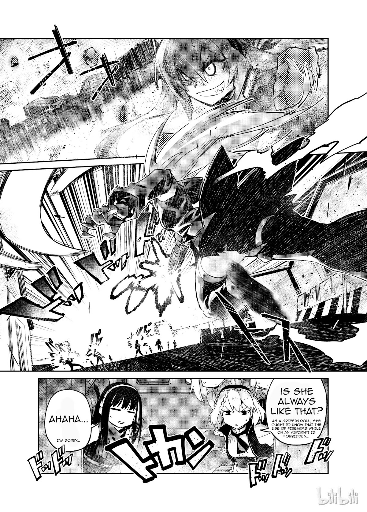 Girls' Frontline Chapter 5 page 13 - Chapter 5: Log. 005 Hound and Friends