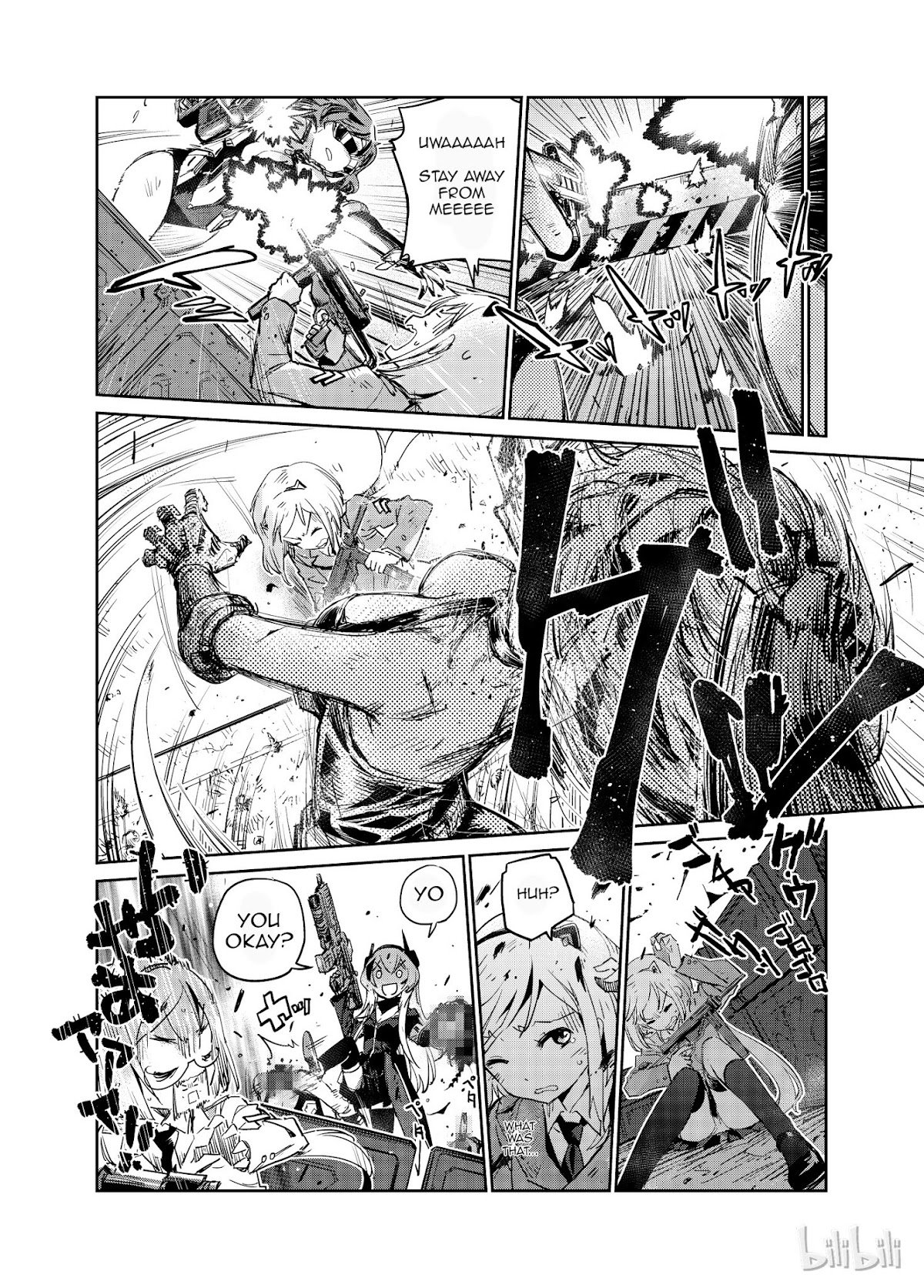 Girls' Frontline Chapter 5 page 14 - Chapter 5: Log. 005 Hound and Friends