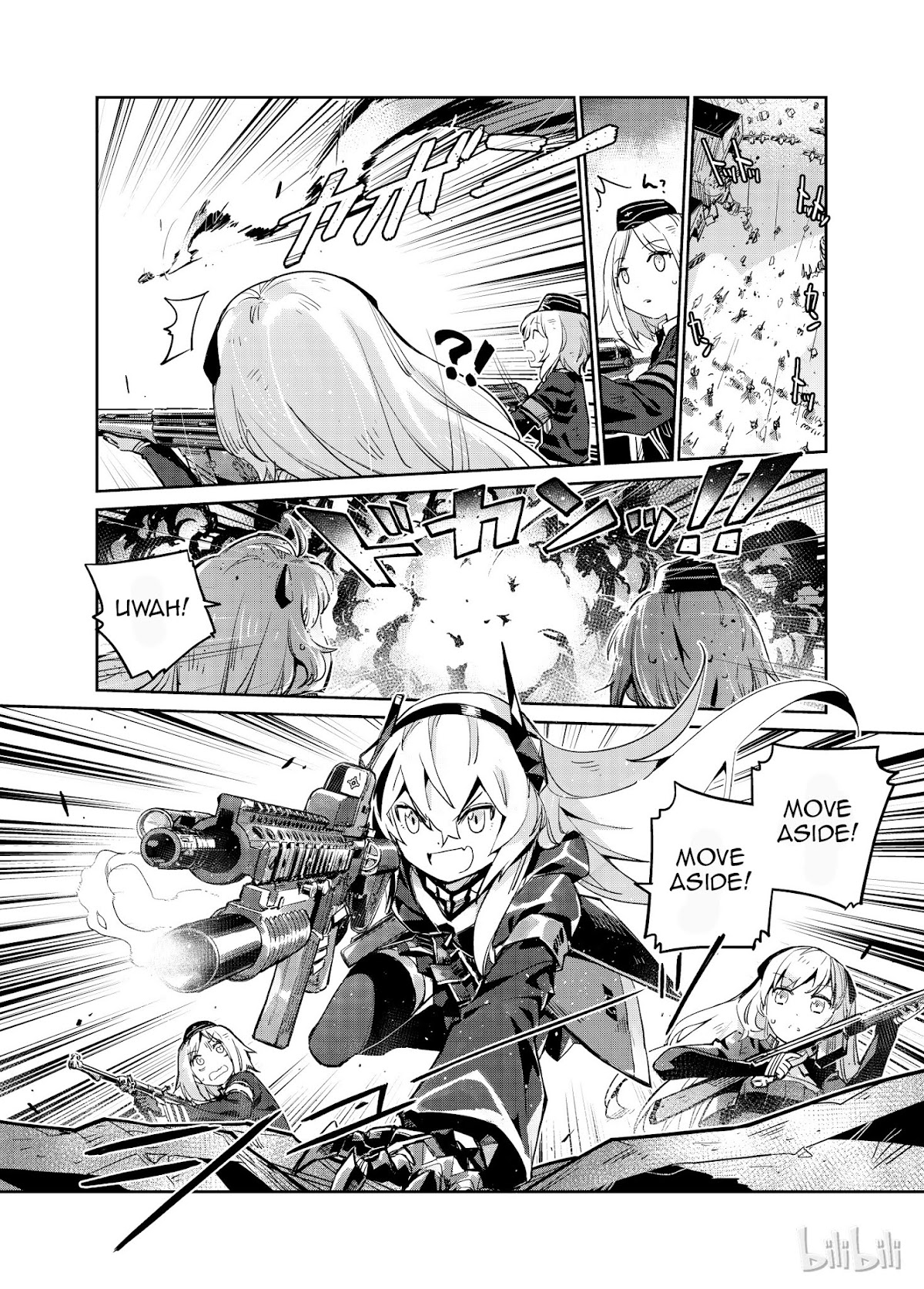 Girls' Frontline Chapter 5 page 16 - Chapter 5: Log. 005 Hound and Friends