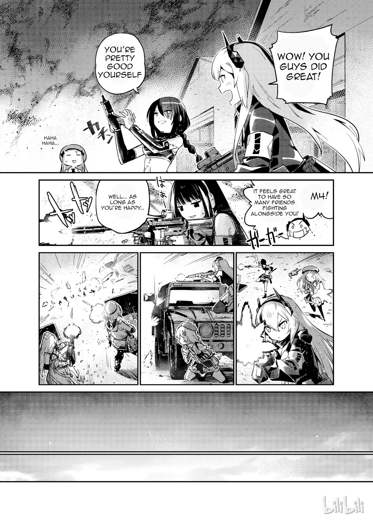 Girls' Frontline Chapter 5 page 21 - Chapter 5: Log. 005 Hound and Friends
