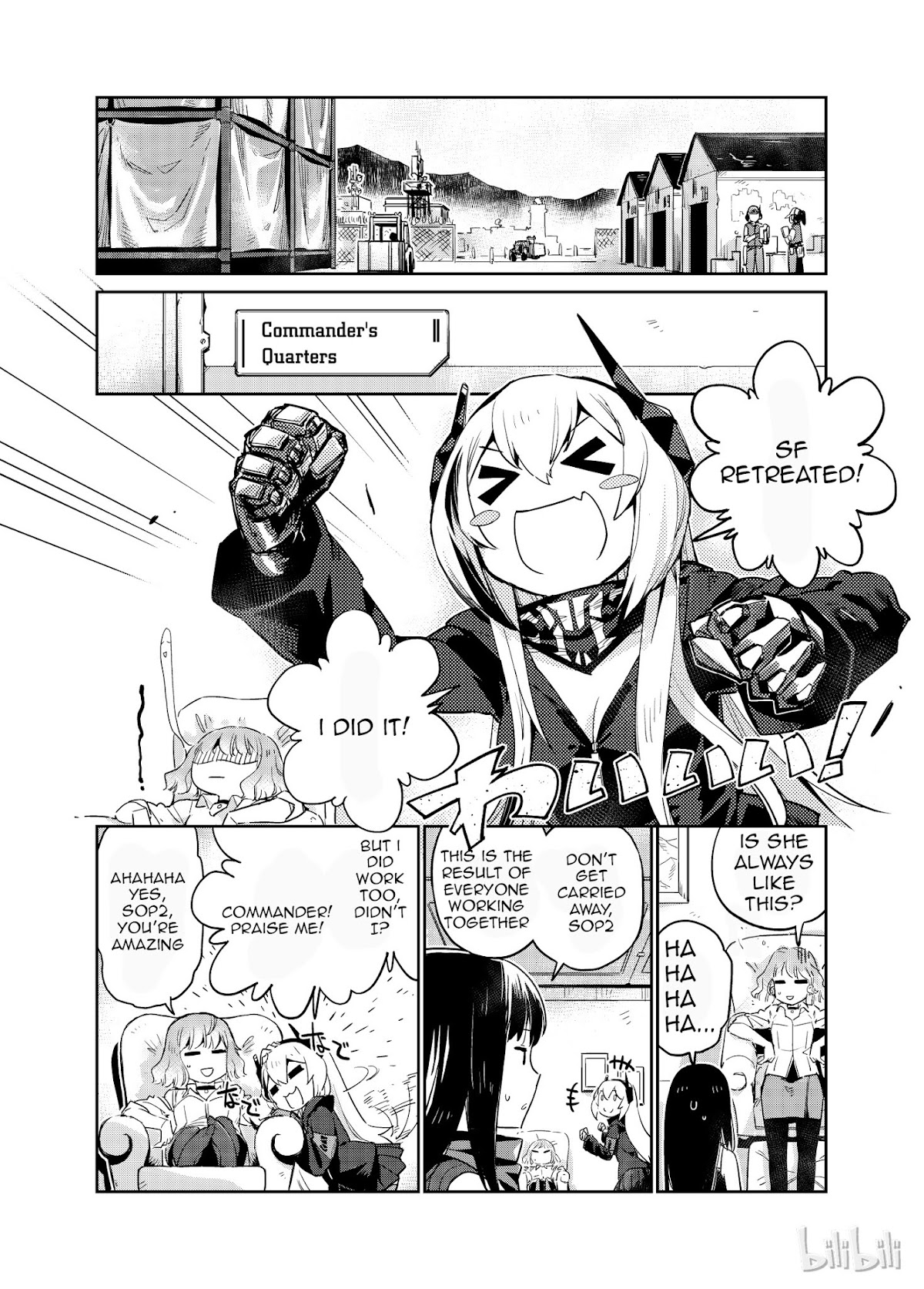 Girls' Frontline Chapter 5 page 22 - Chapter 5: Log. 005 Hound and Friends