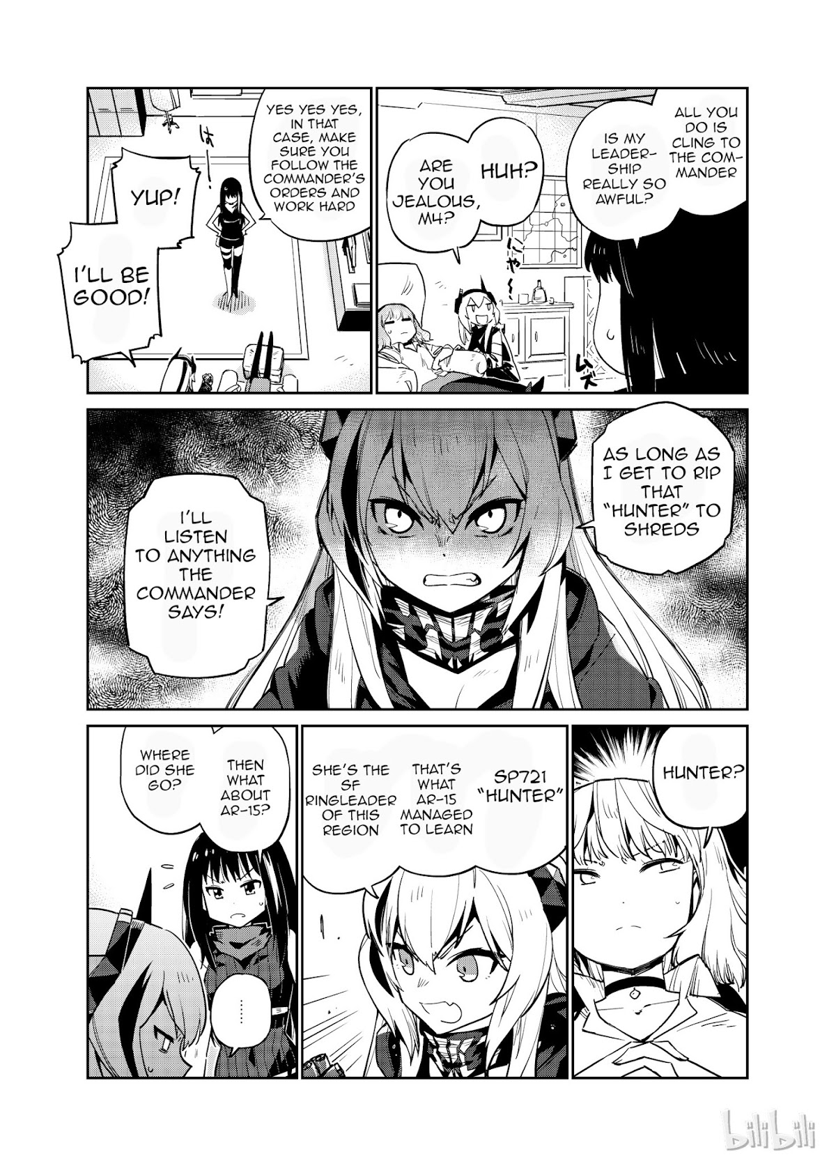 Girls' Frontline Chapter 5 page 23 - Chapter 5: Log. 005 Hound and Friends
