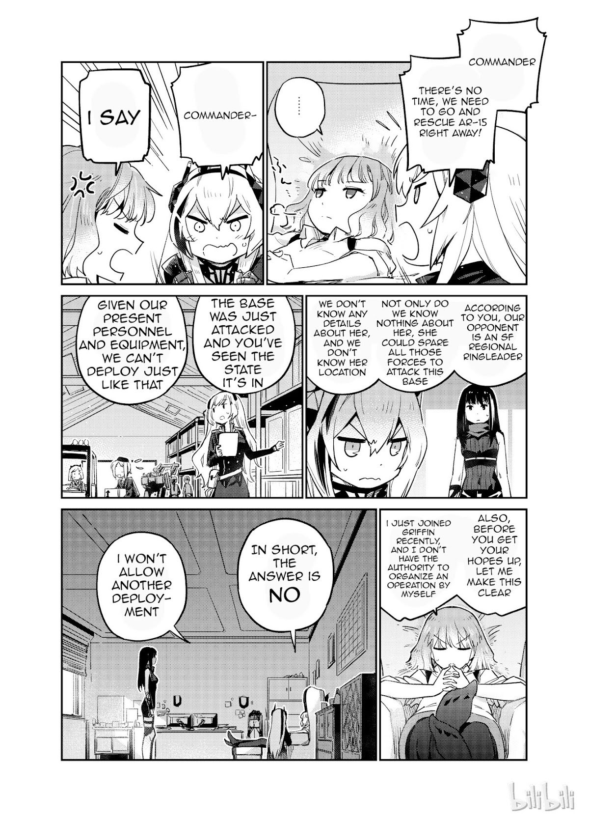 Girls' Frontline Chapter 5 page 25 - Chapter 5: Log. 005 Hound and Friends