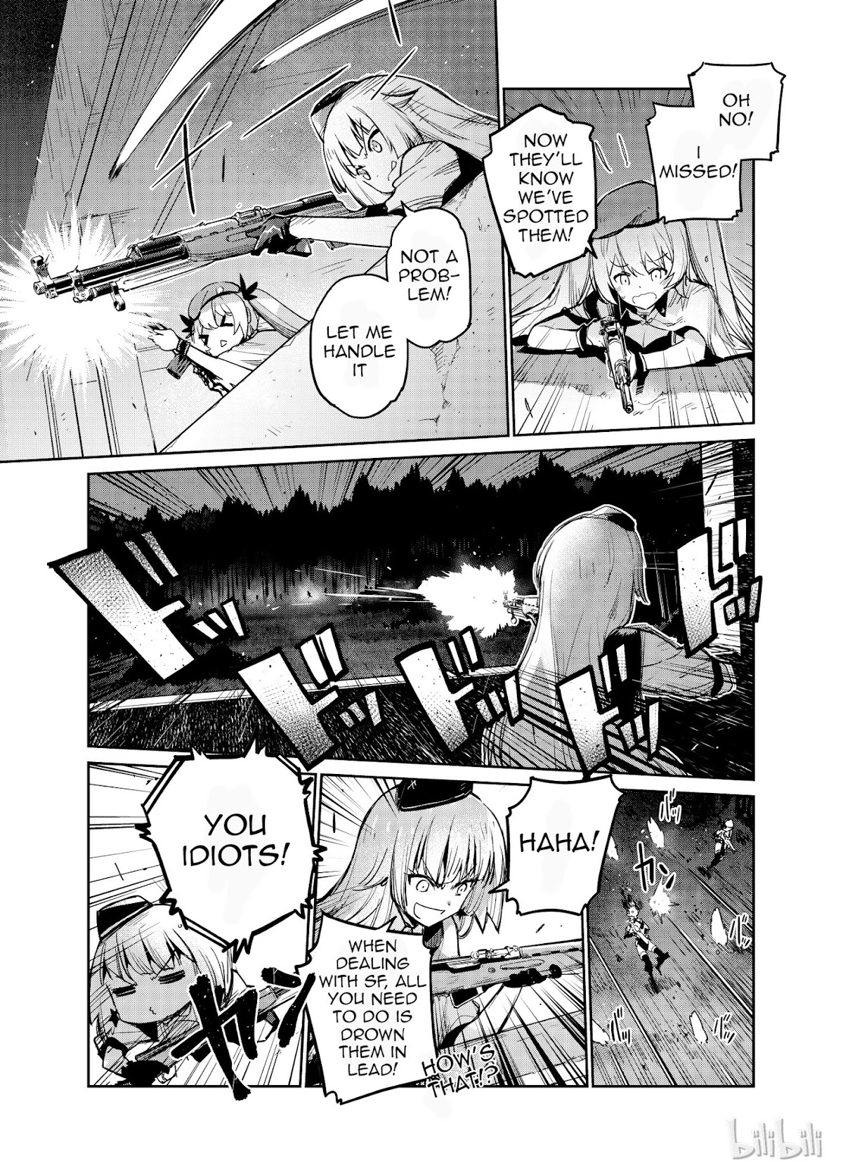Girls' Frontline Chapter 5 page 3 - Chapter 5: Log. 005 Hound and Friends