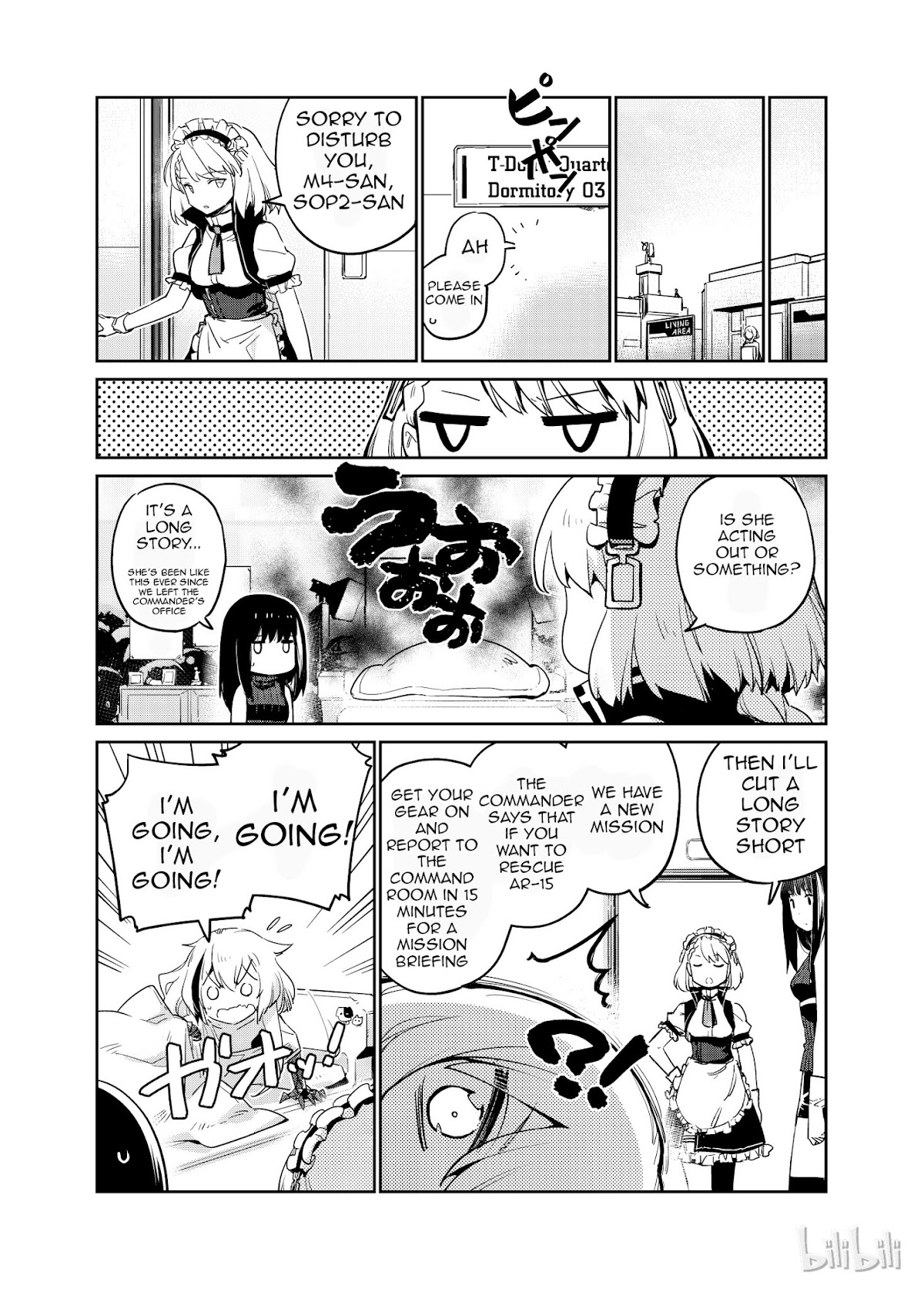 Girls' Frontline Chapter 5 page 31 - Chapter 5: Log. 005 Hound and Friends