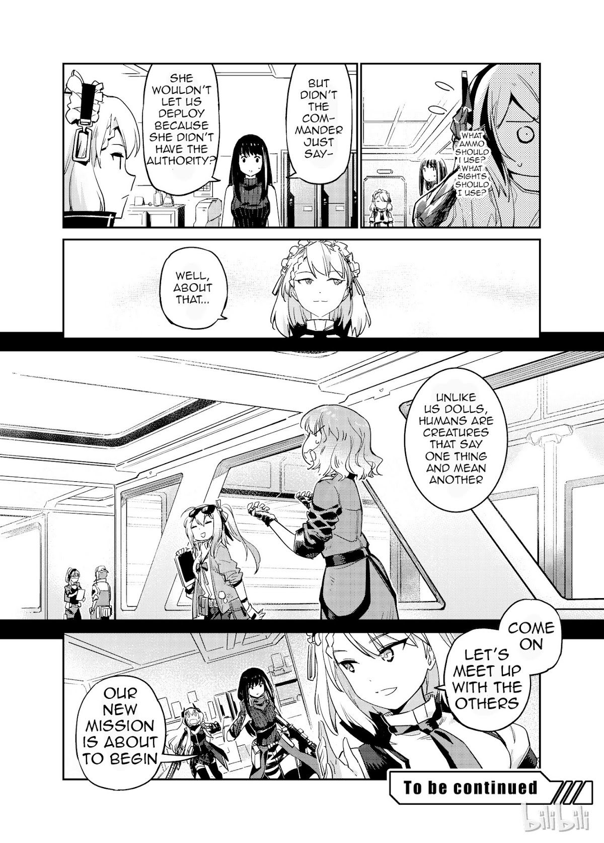 Girls' Frontline Chapter 5 page 32 - Chapter 5: Log. 005 Hound and Friends