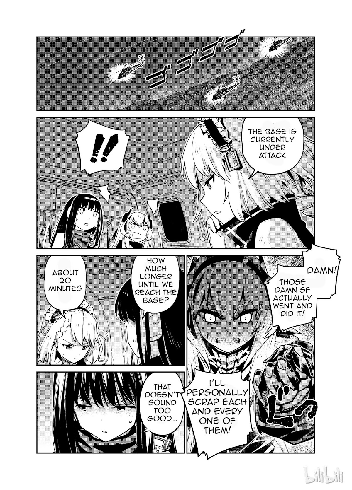 Girls' Frontline Chapter 5 page 6 - Chapter 5: Log. 005 Hound and Friends