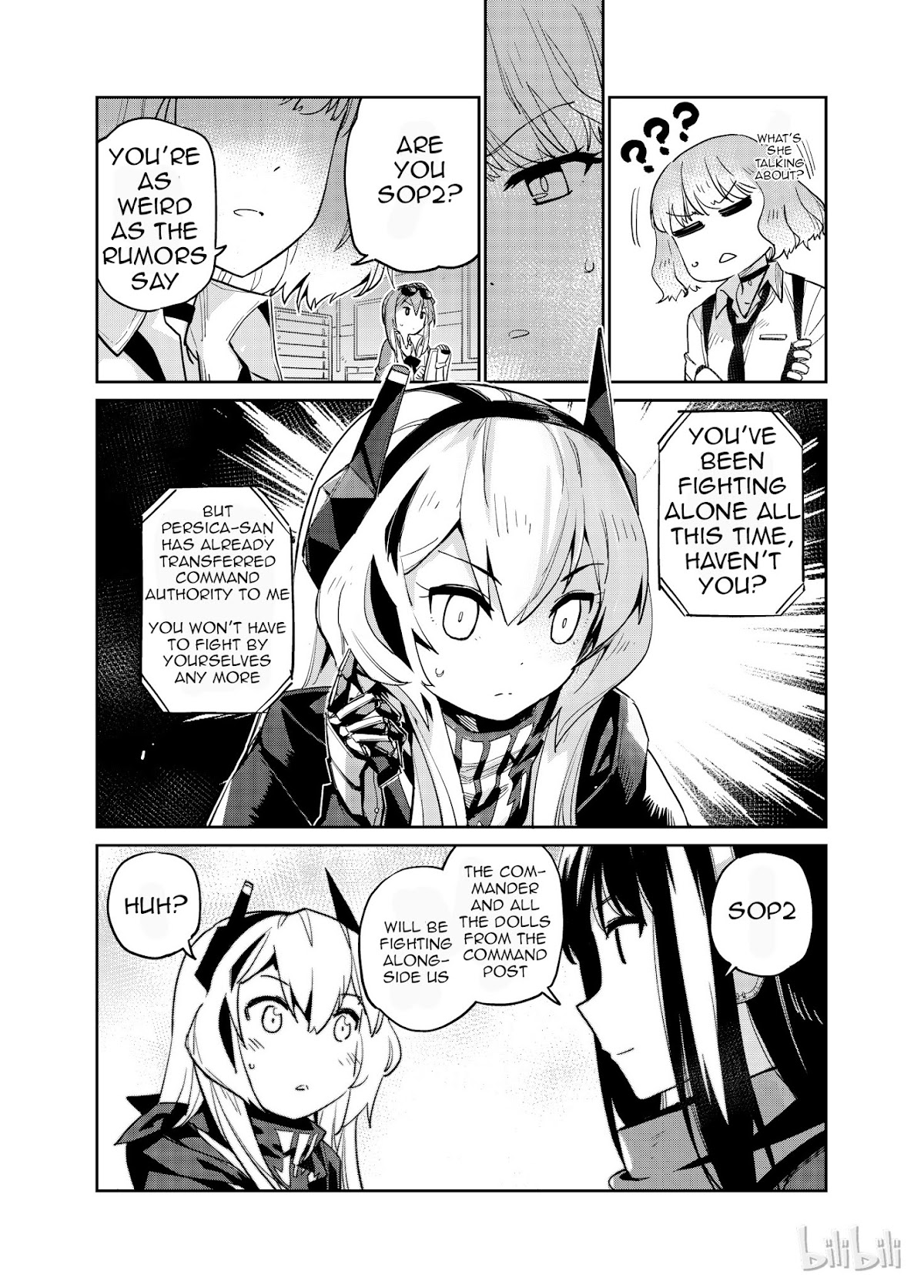 Girls' Frontline Chapter 5 page 8 - Chapter 5: Log. 005 Hound and Friends