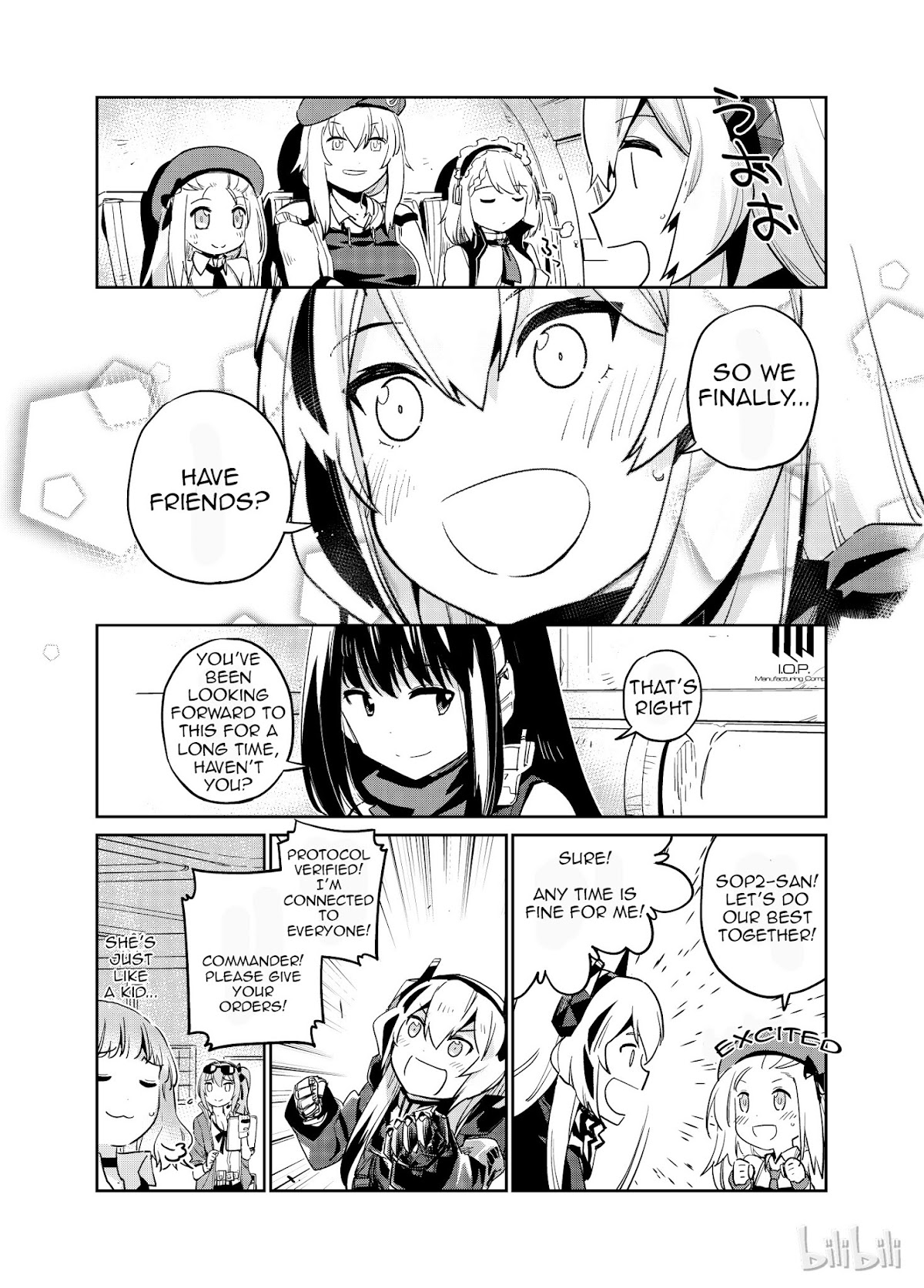Girls' Frontline Chapter 5 page 9 - Chapter 5: Log. 005 Hound and Friends