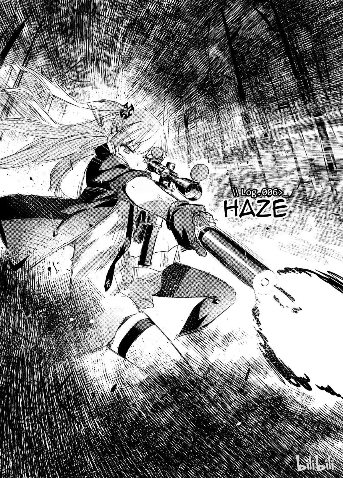Girls' Frontline Chapter 6 page 1 - Chapter 6: Log. 006 Haze