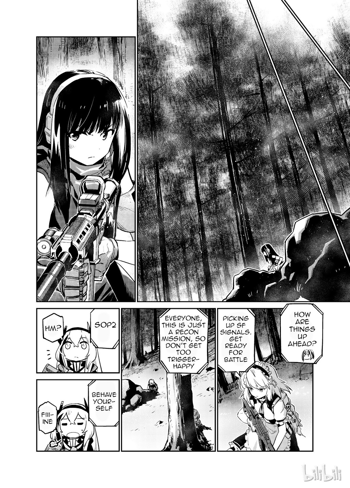 Girls' Frontline Chapter 6 page 14 - Chapter 6: Log. 006 Haze