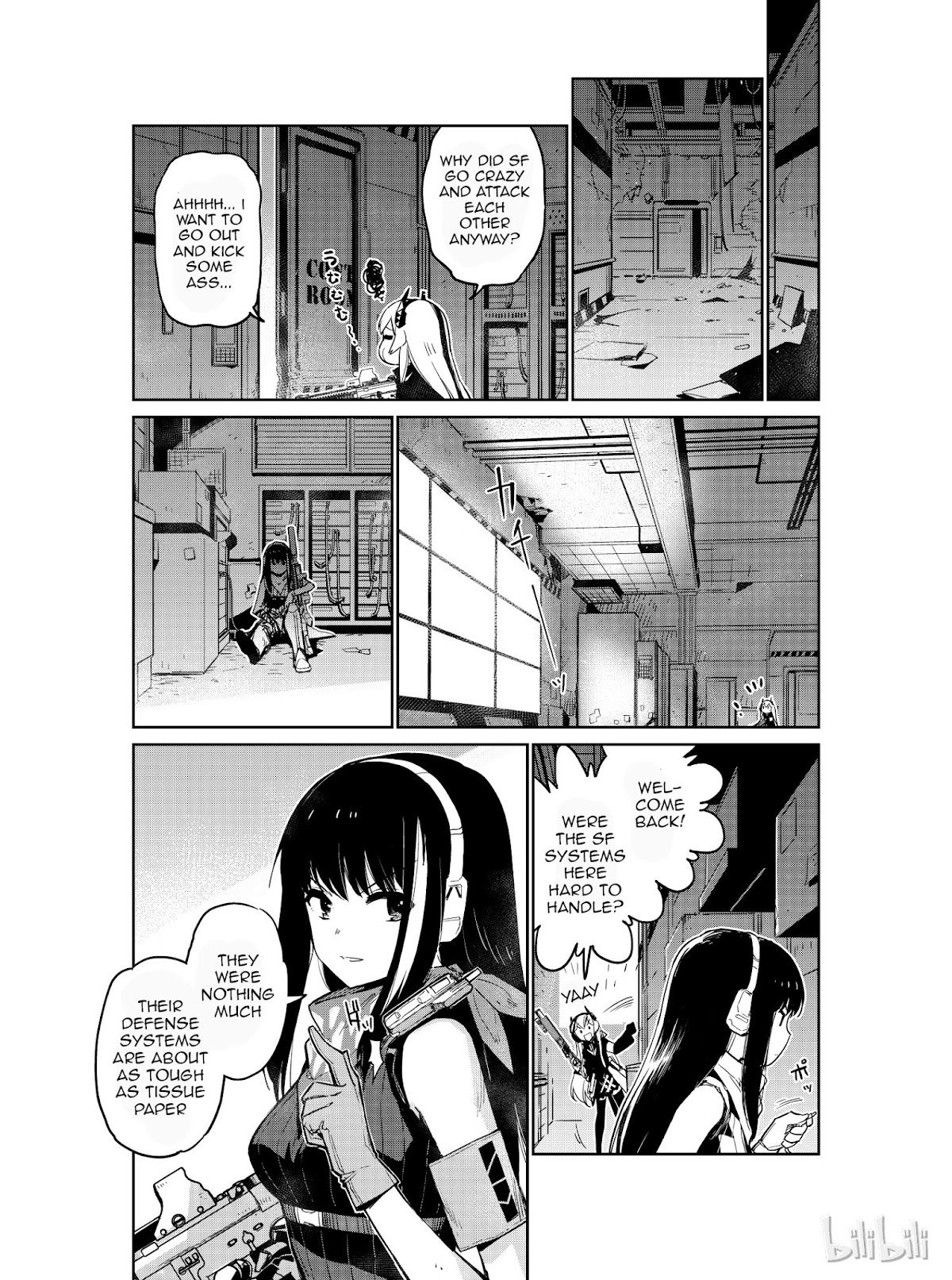 Girls' Frontline Chapter 7 page 14 - Chapter 7: Log. 007 Hunter and Prey