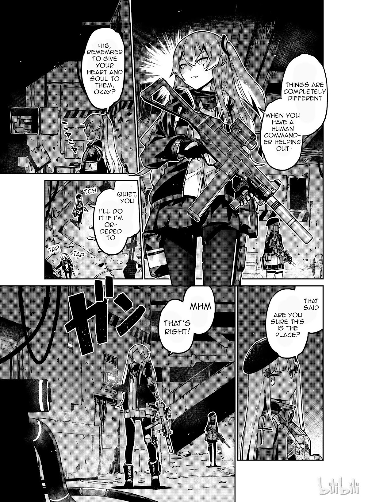 Girls' Frontline Chapter 8 page 17 - Chapter 8: Log. 008 Scars