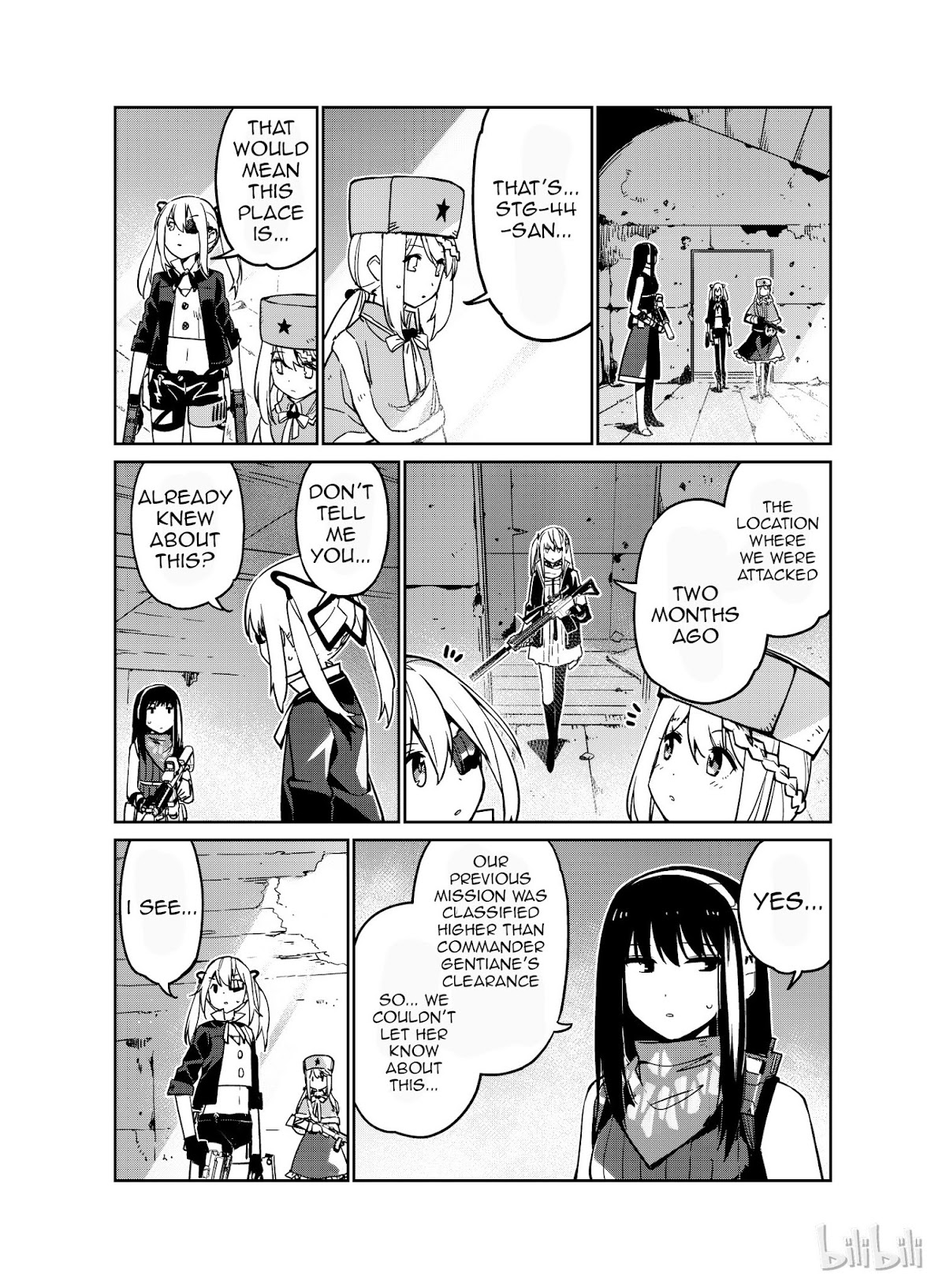 Girls' Frontline Chapter 8 page 27 - Chapter 8: Log. 008 Scars