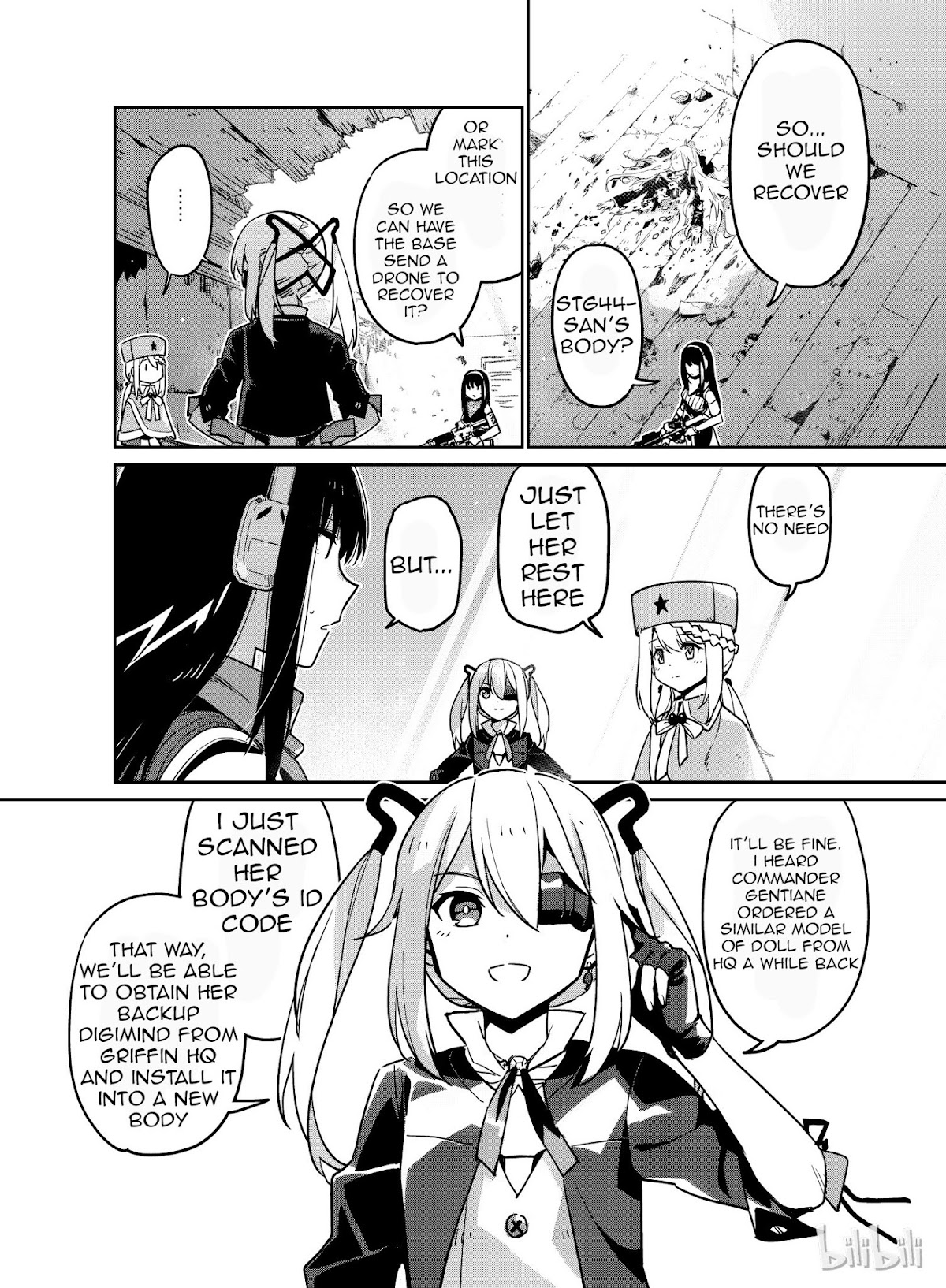 Girls' Frontline Chapter 8 page 28 - Chapter 8: Log. 008 Scars