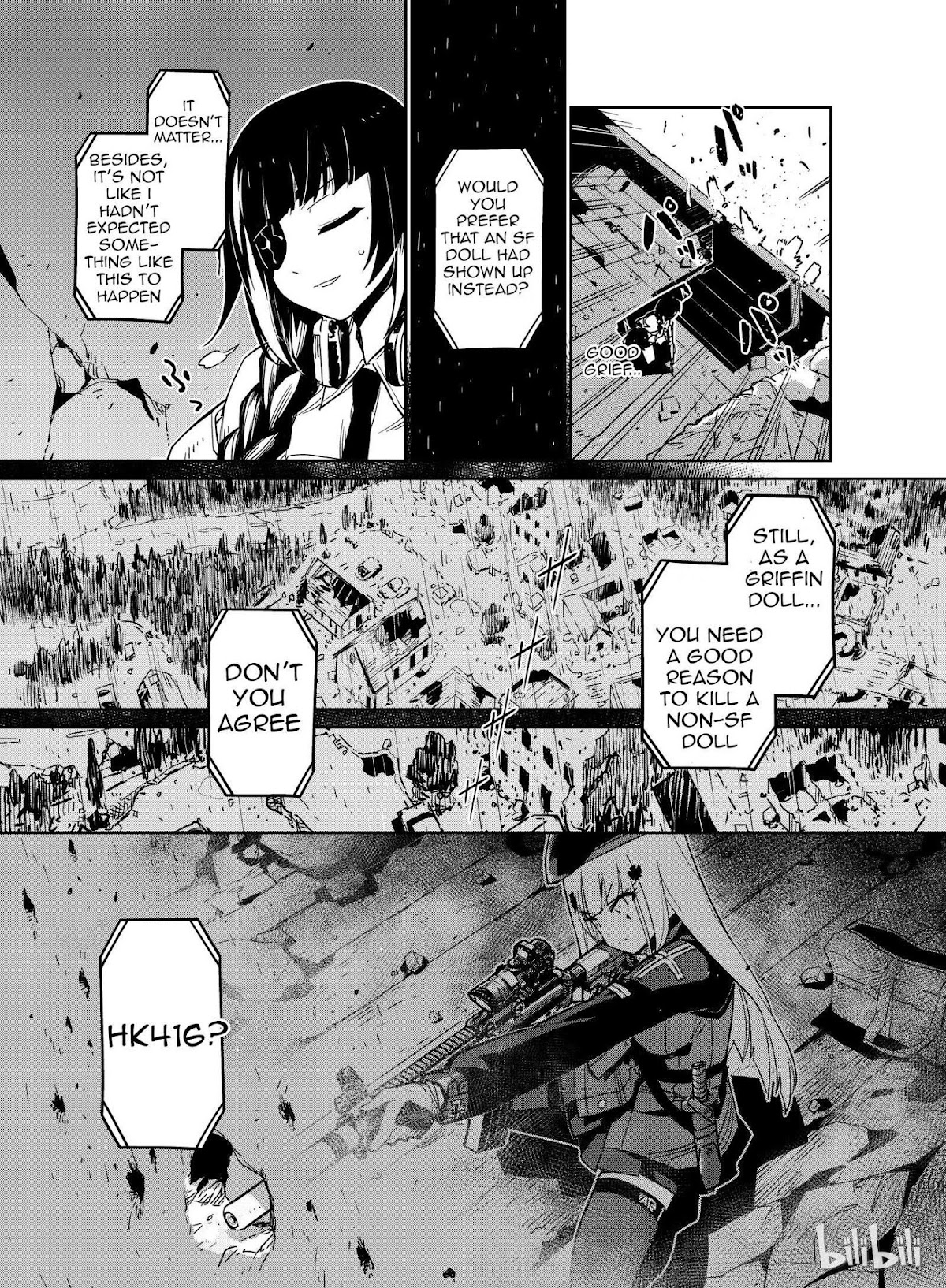 Girls' Frontline Chapter 9 page 10 - Chapter 9: Log. 009 Message