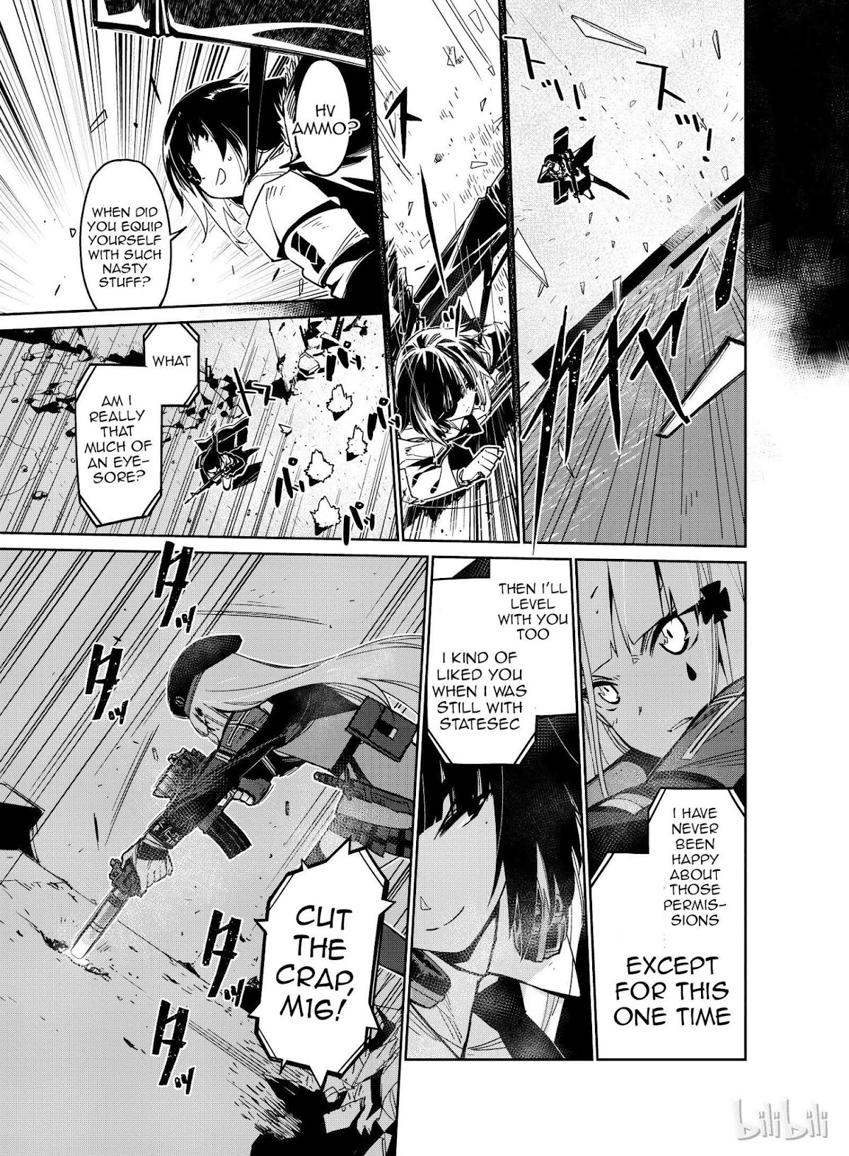 Girls' Frontline Chapter 9 page 12 - Chapter 9: Log. 009 Message