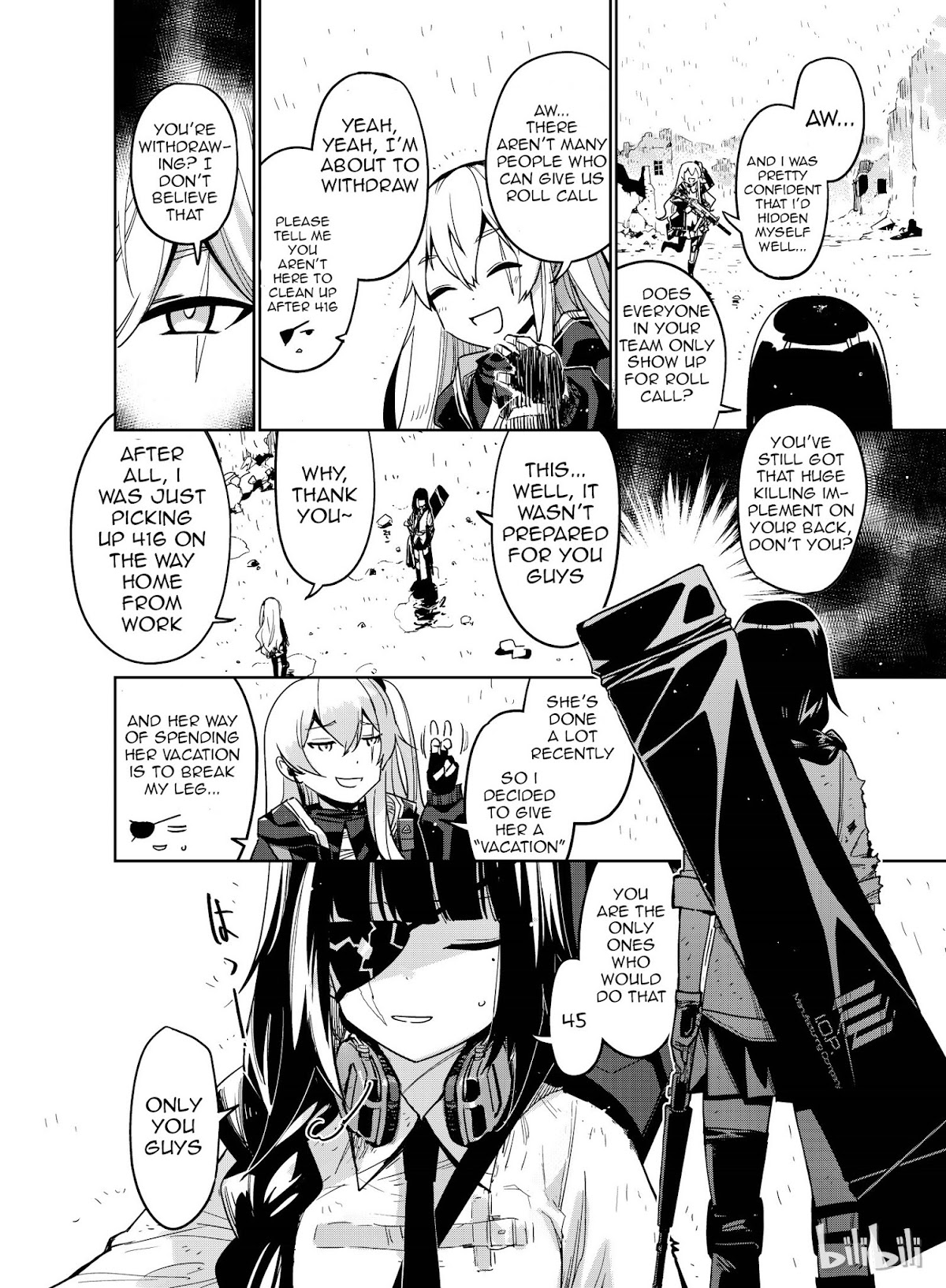 Girls' Frontline Chapter 9 page 27 - Chapter 9: Log. 009 Message
