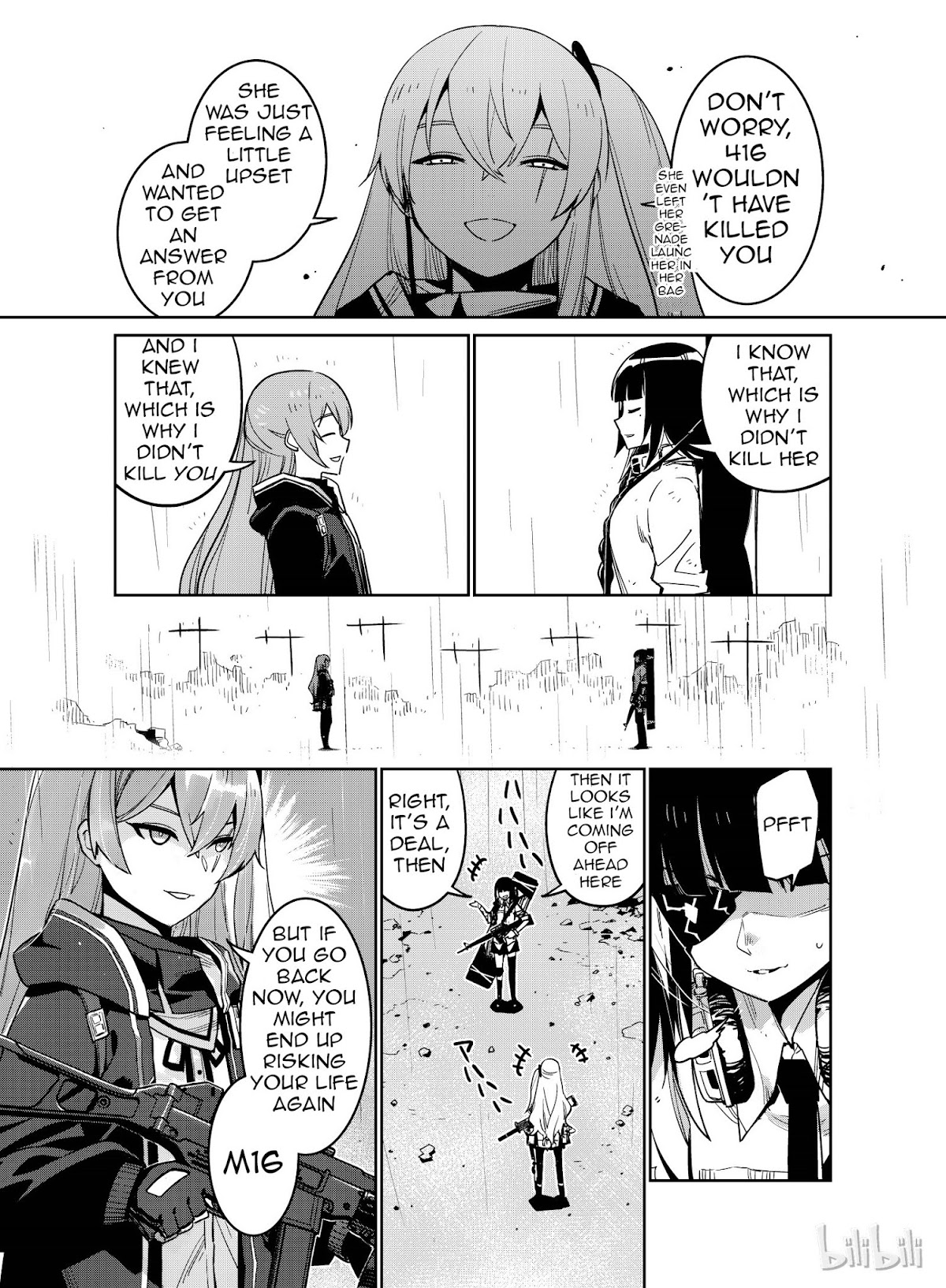 Girls' Frontline Chapter 9 page 28 - Chapter 9: Log. 009 Message