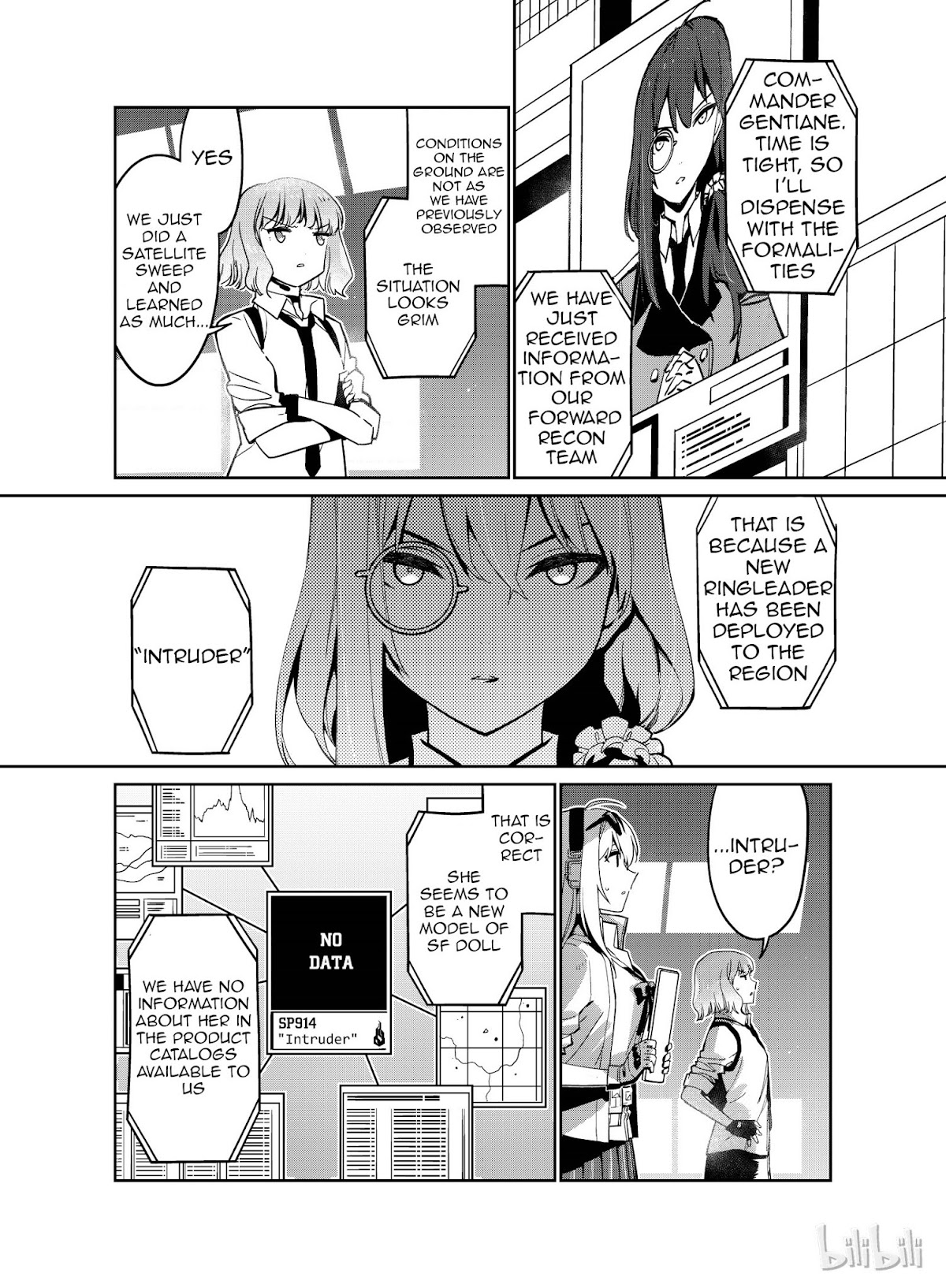 Girls' Frontline Chapter 9 page 4 - Chapter 9: Log. 009 Message