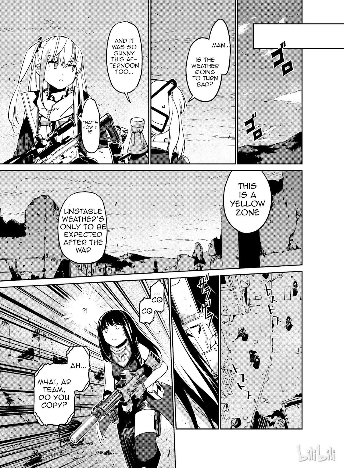 Girls' Frontline Chapter 9 page 6 - Chapter 9: Log. 009 Message