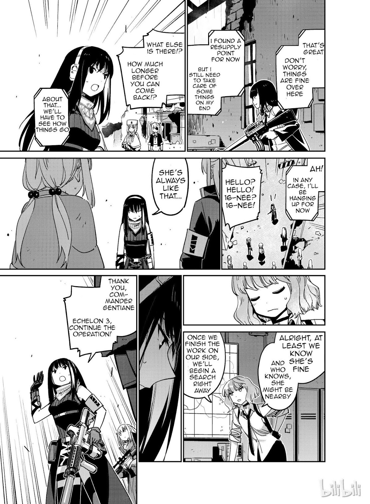 Girls' Frontline Chapter 9 page 8 - Chapter 9: Log. 009 Message