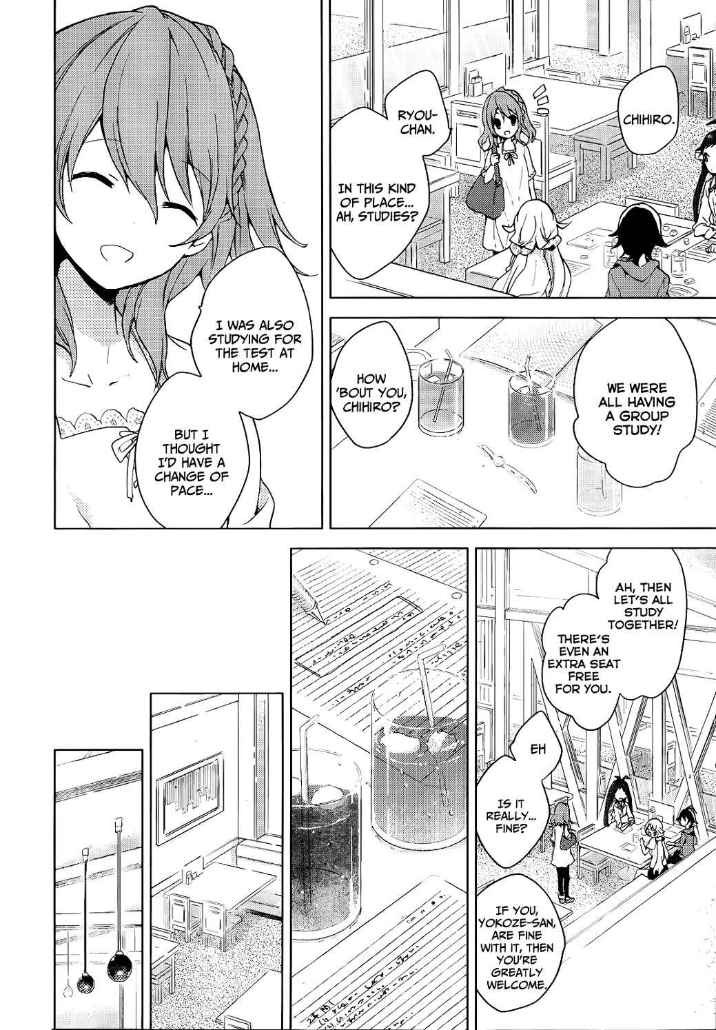 Girls Go Around Chapter 3 page 17 - Chapter 3: Cafe Study Sunday