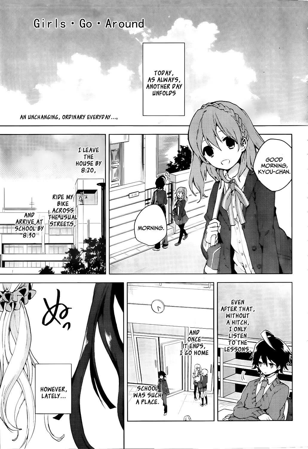 Girls Go Around Chapter 3 page 2 - Chapter 3: Cafe Study Sunday