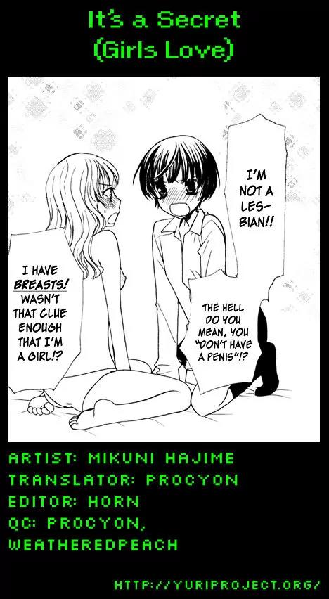 Girls Love Chapter 1.16 page 17 - Vol.1 Chapter 16: It's a Secret
