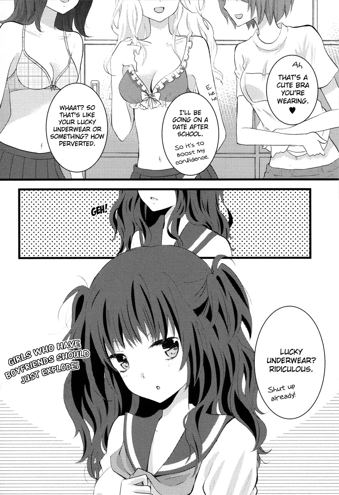 Girls Love Chapter 1.3 page 2 - Vol.1 Chapter 3: Everyday Lingerie