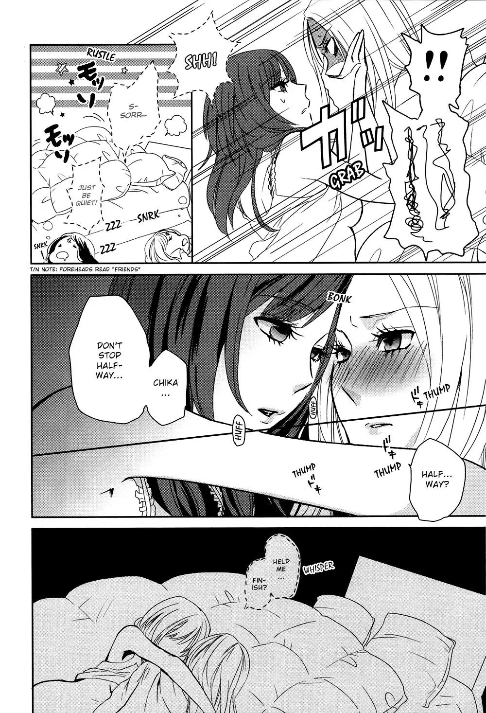 Girls Love Chapter 1.4 page 13 - Vol.1 Chapter 4: Dreaming at Dawn