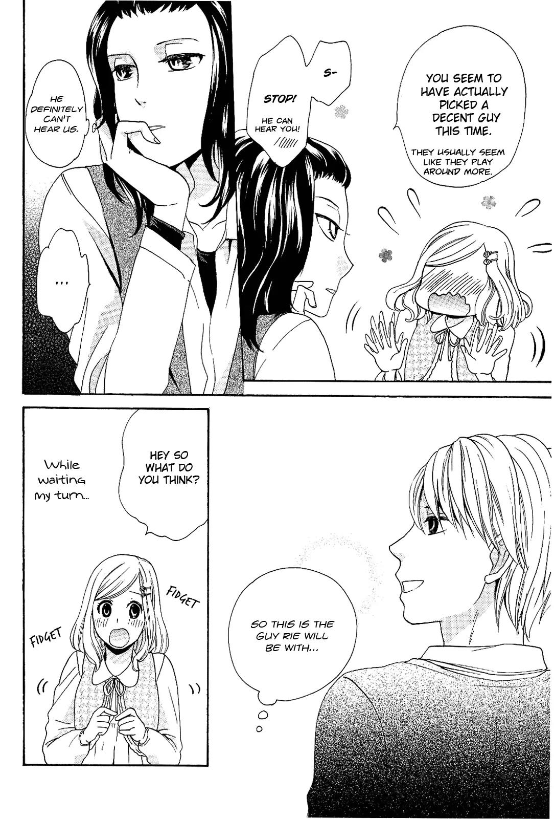 Girls Love Chapter 2.1 page 11 - Vol.2 Chapter 1: Sweet Emotion, by Asatsuki Shinobu