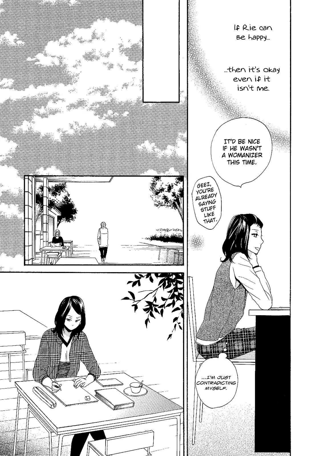 Girls Love Chapter 2.1 page 12 - Vol.2 Chapter 1: Sweet Emotion, by Asatsuki Shinobu