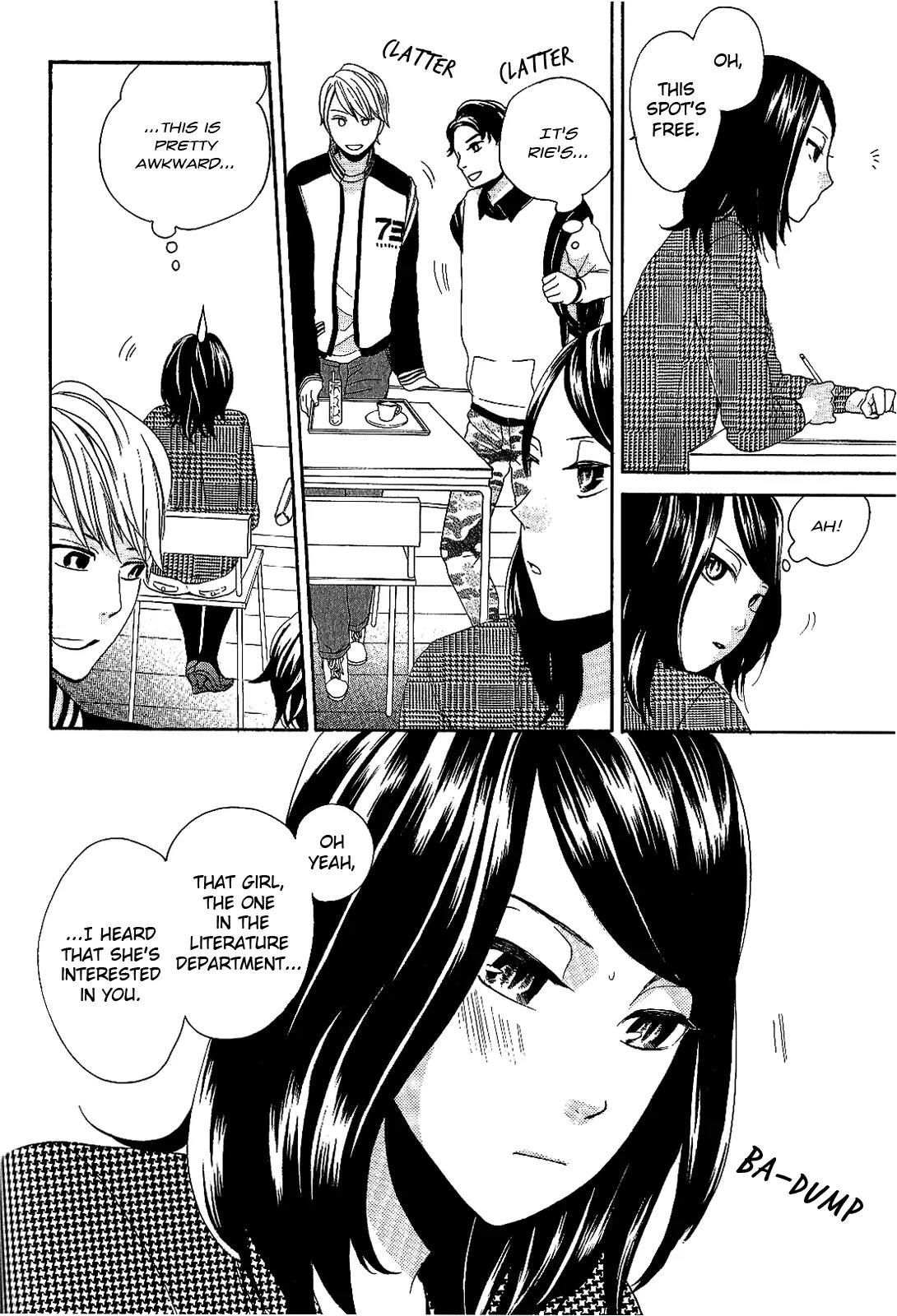 Girls Love Chapter 2.1 page 13 - Vol.2 Chapter 1: Sweet Emotion, by Asatsuki Shinobu