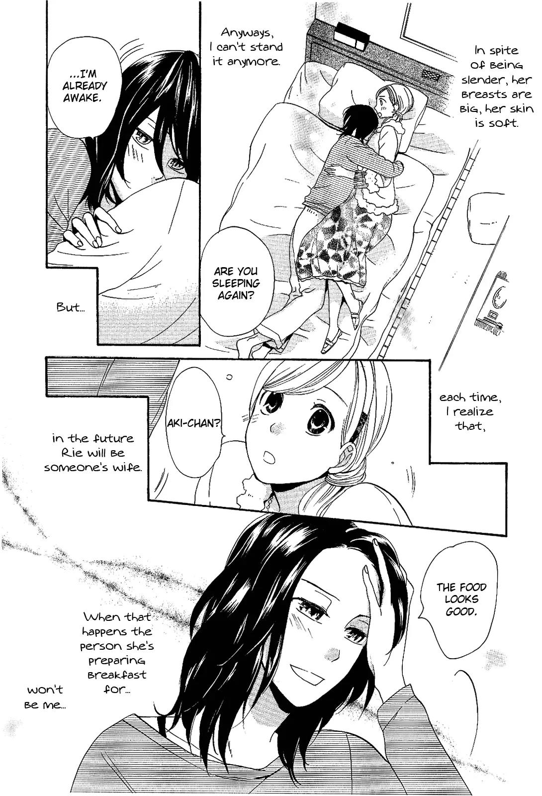 Girls Love Chapter 2.1 page 8 - Vol.2 Chapter 1: Sweet Emotion, by Asatsuki Shinobu