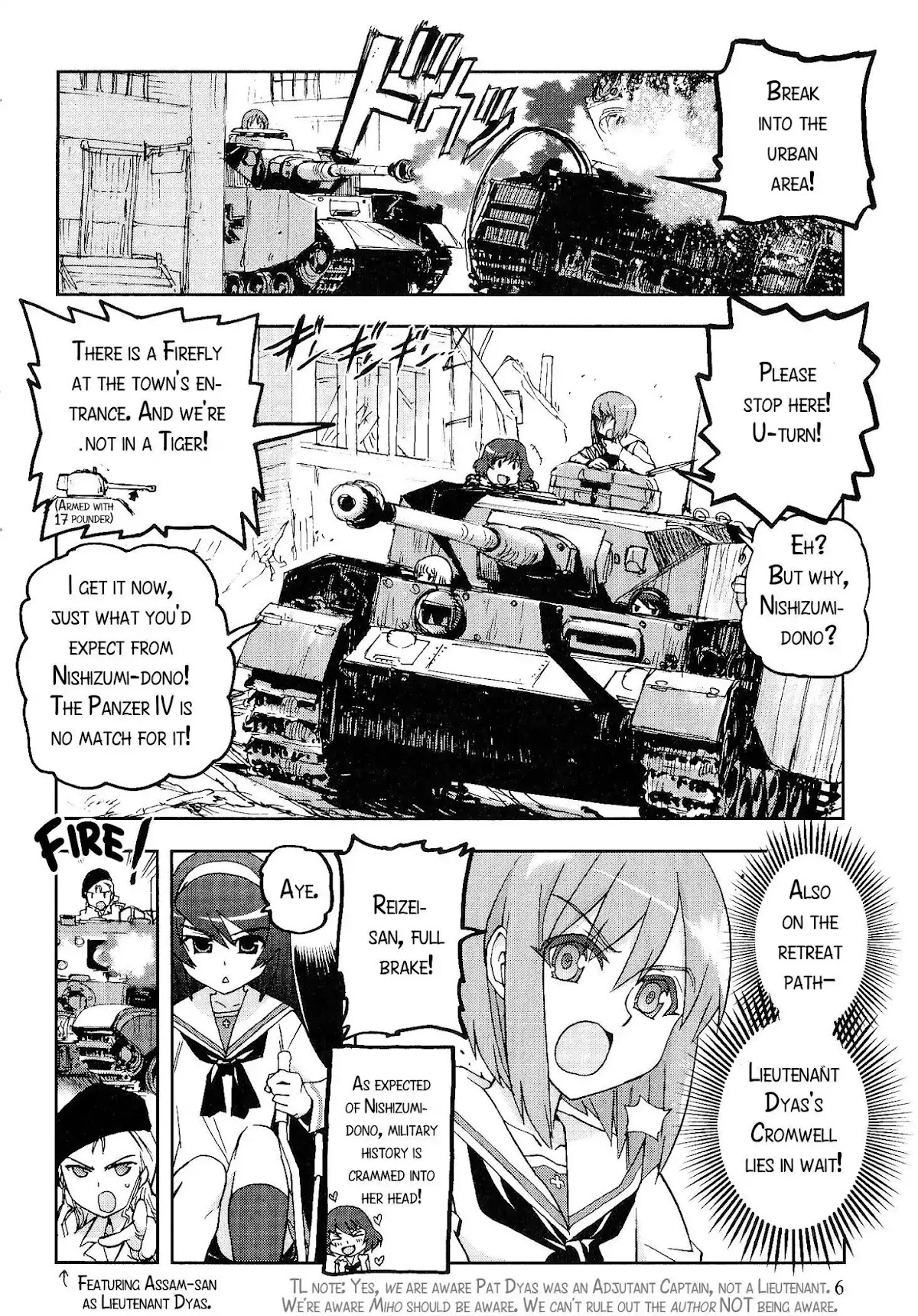 Girls & Panzer - Comic Anthology Chapter 1.1 page 4 - Vol.1 Chapter 1: Girls und Panzer in Villers-Bocage [by Nogami Takeshi]
