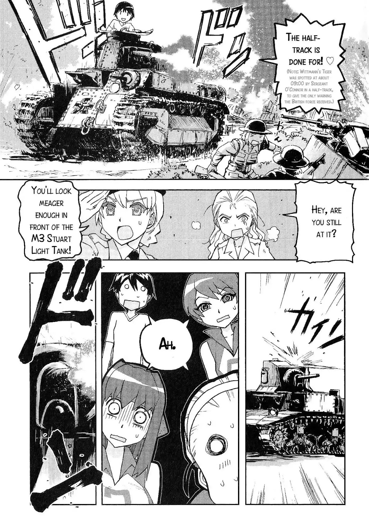 Girls & Panzer - Comic Anthology Chapter 1.1 page 7 - Vol.1 Chapter 1: Girls und Panzer in Villers-Bocage [by Nogami Takeshi]